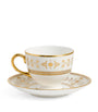 Bone China Bacchus Teacup and Saucer