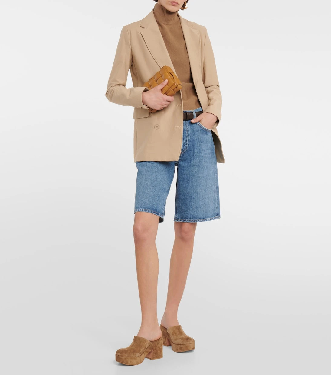 Gianvito Rossi - Lyss suede platform mules