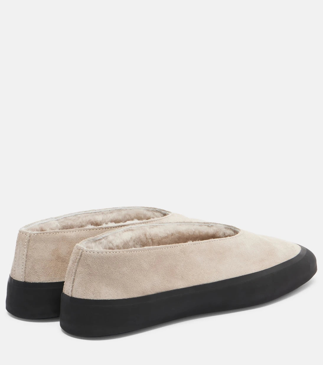 Le Monde Béryl - Apres Ski shearling-lined suede flats