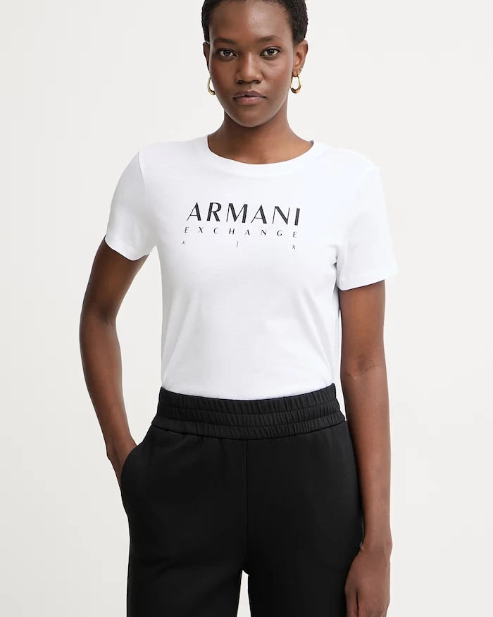 Armani Exchange kadın pamuklu tişört