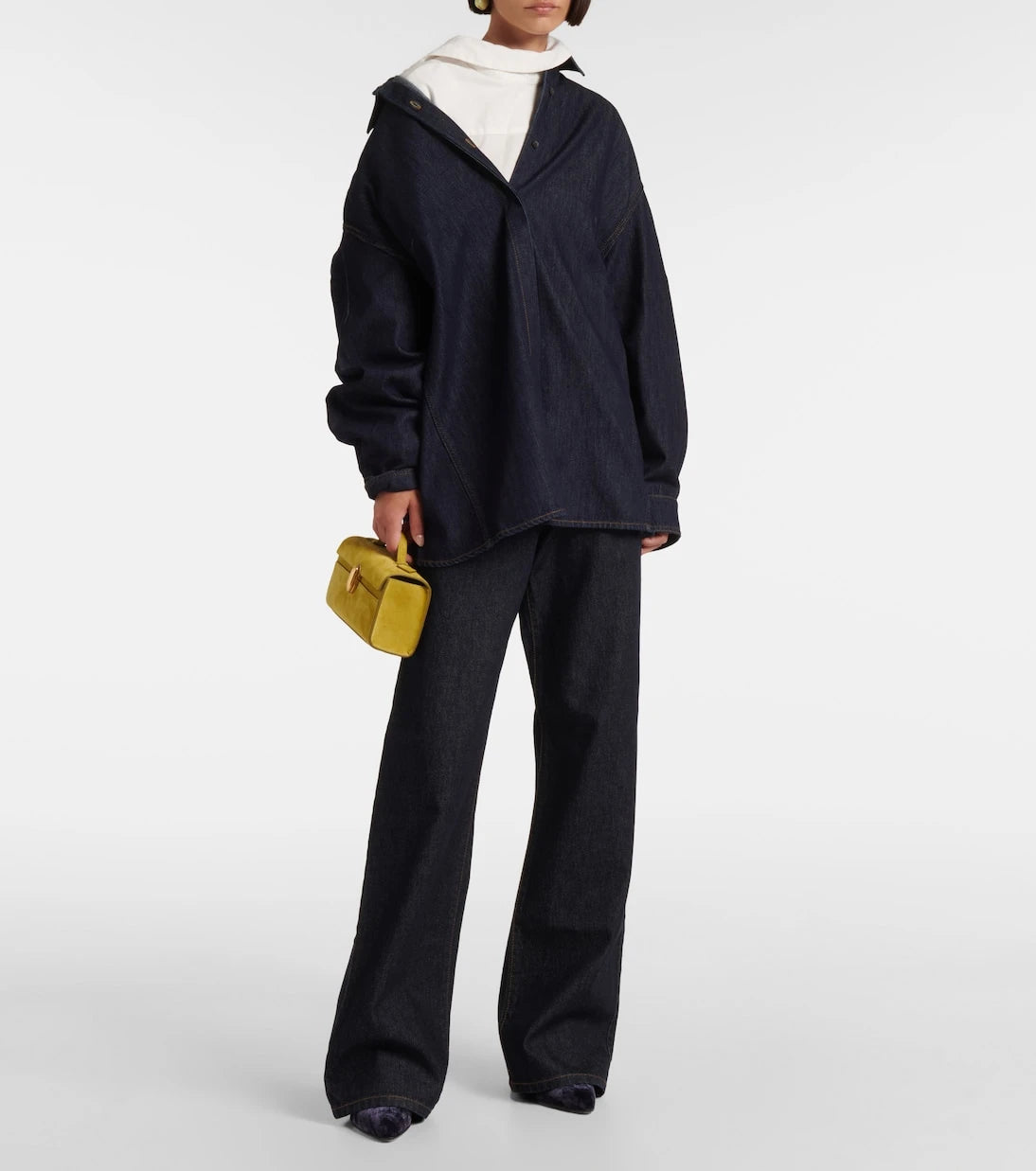 Dries Van Noten - Oversized denim shirt