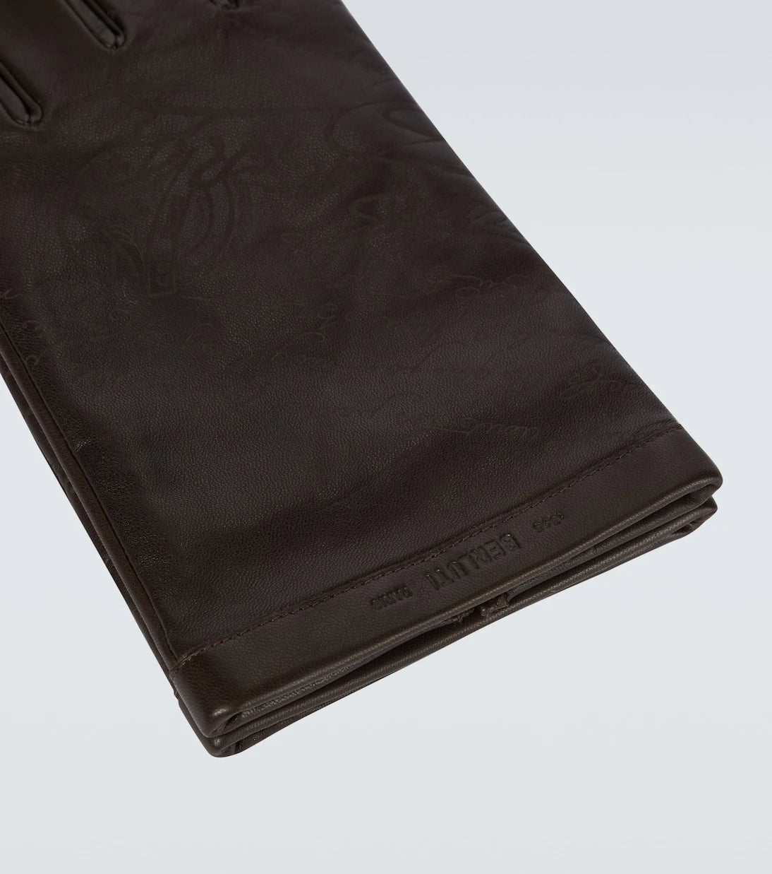 Berluti - Scritto leather gloves