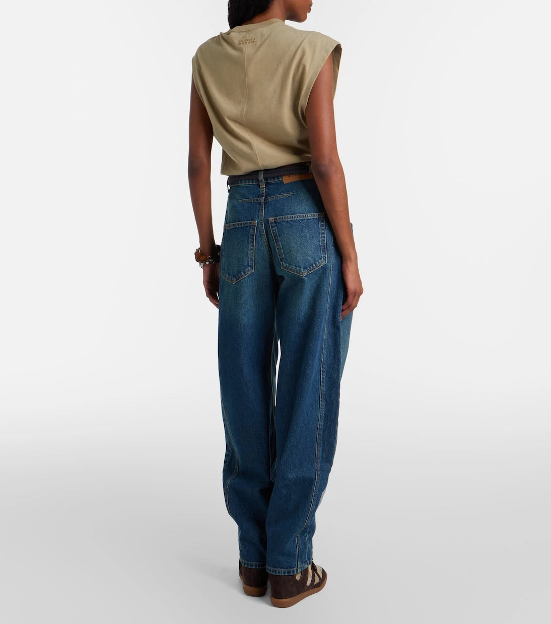 Isabel Marant - Lishaga barrel-leg jeans