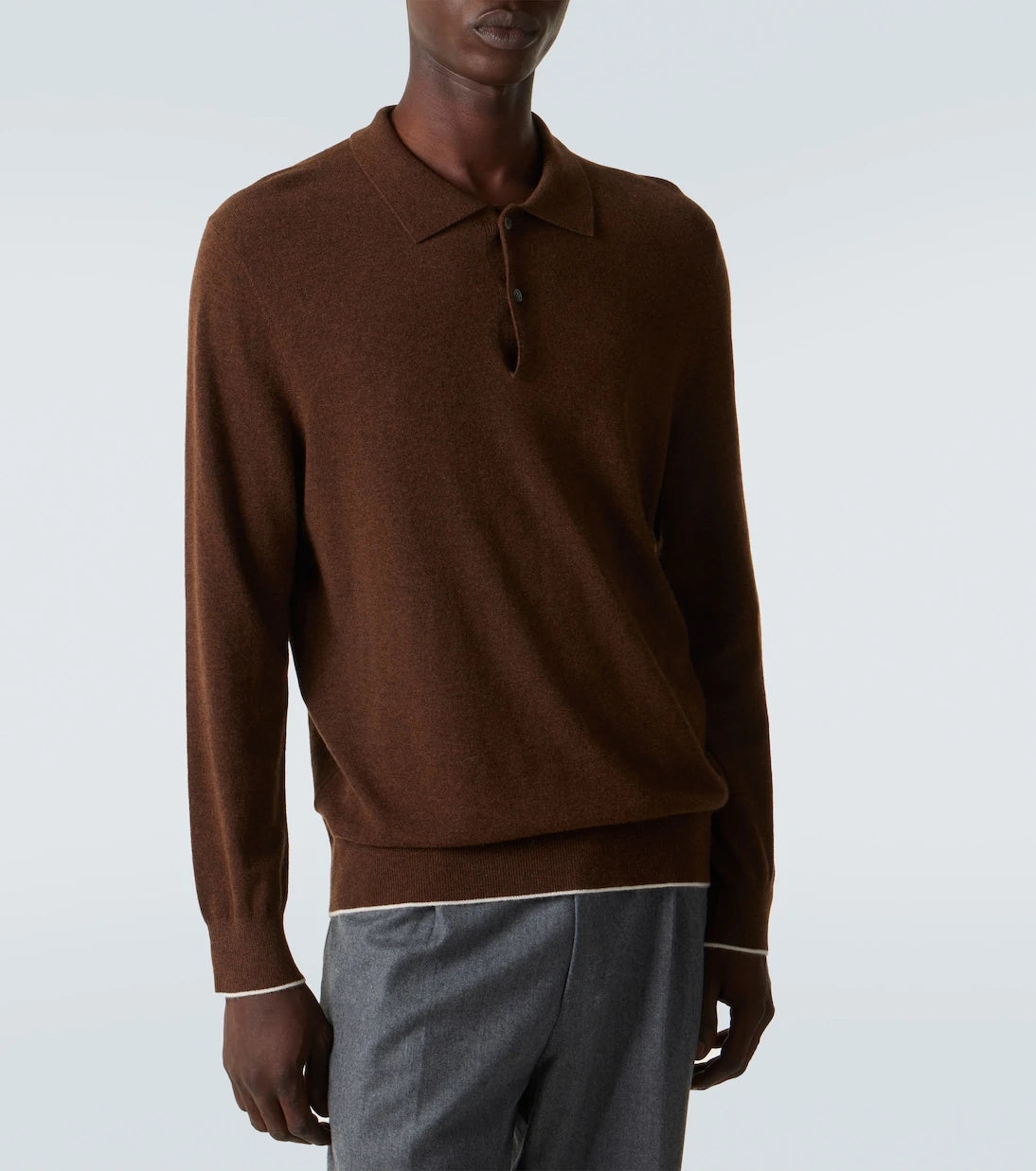 Arch4 - Cashmere polo sweater