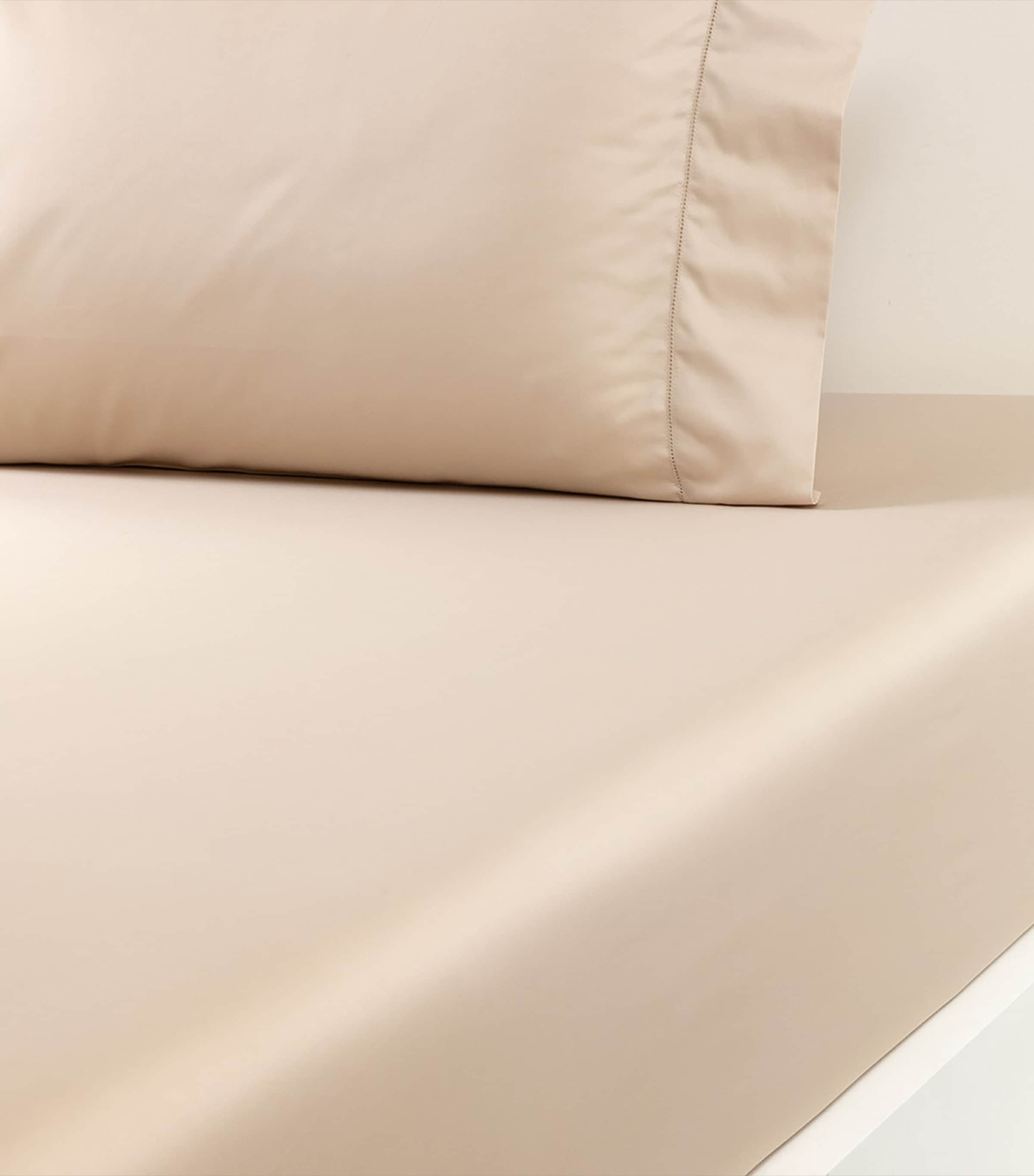 Supima Cotton Sateen Langdon Double Fitted Sheet (140cm x 200cm)