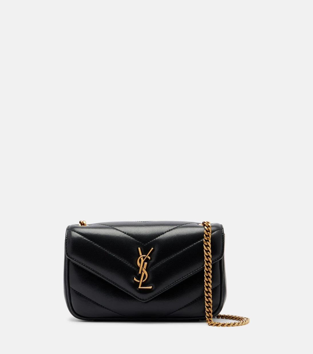 Saint Laurent - Loulou Mini leather crossbody bag