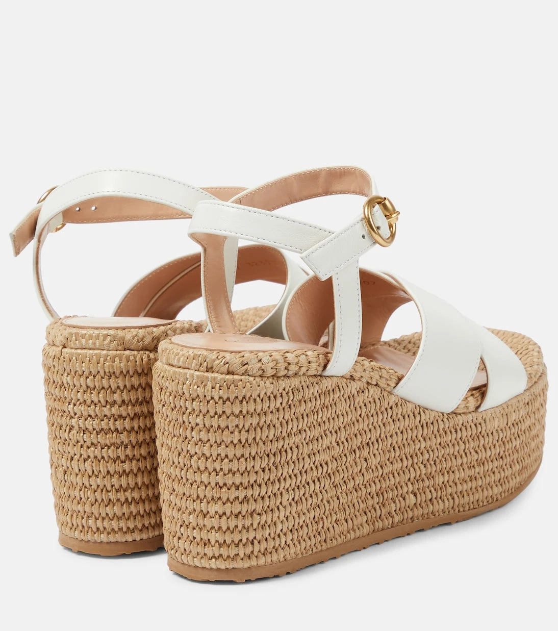 Gianvito Rossi - Suede wedge sandals