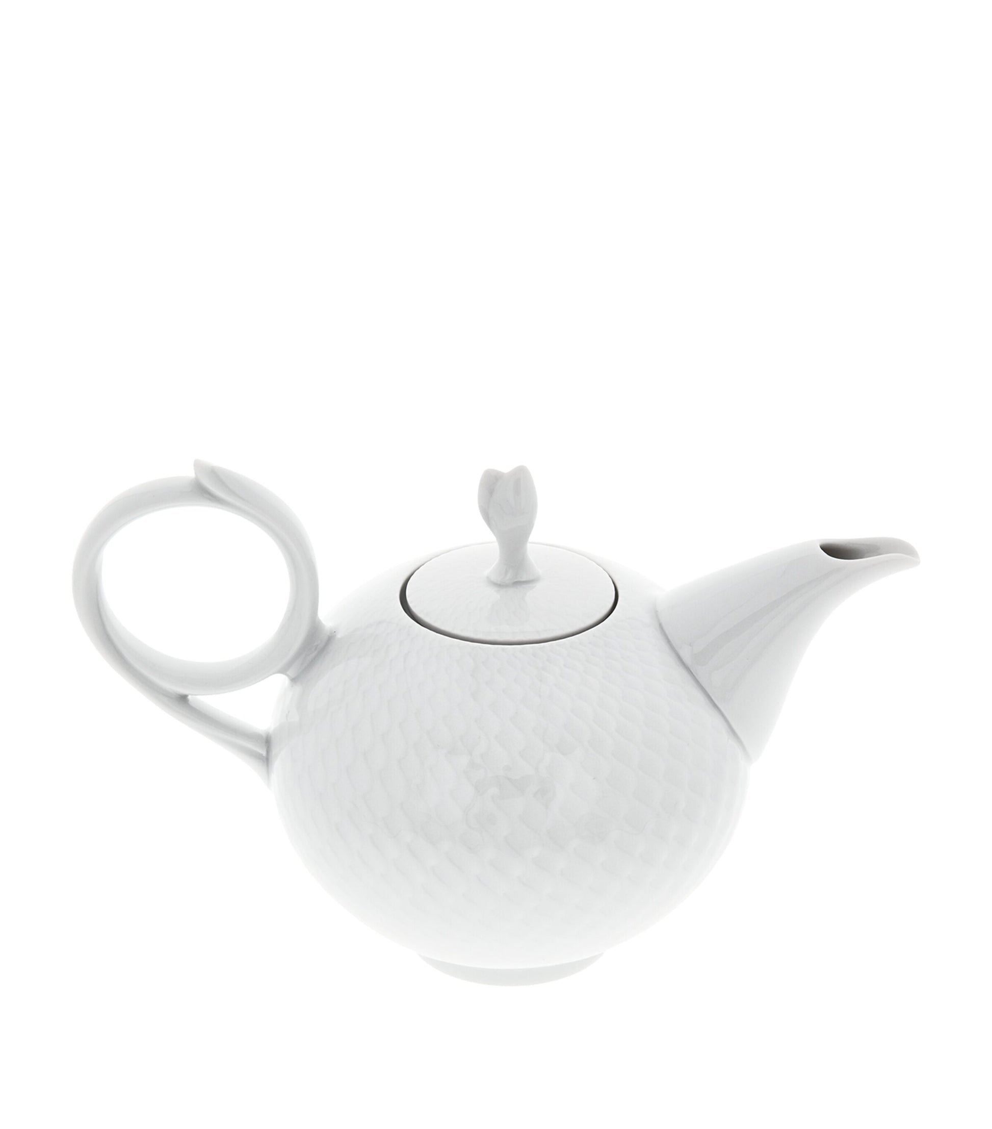 Meissen Waves Relief Teapot
