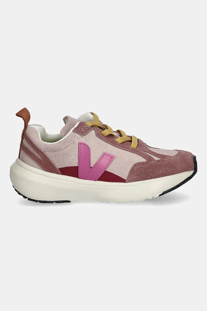 Детски велурени маратонки Veja Small Canary Light