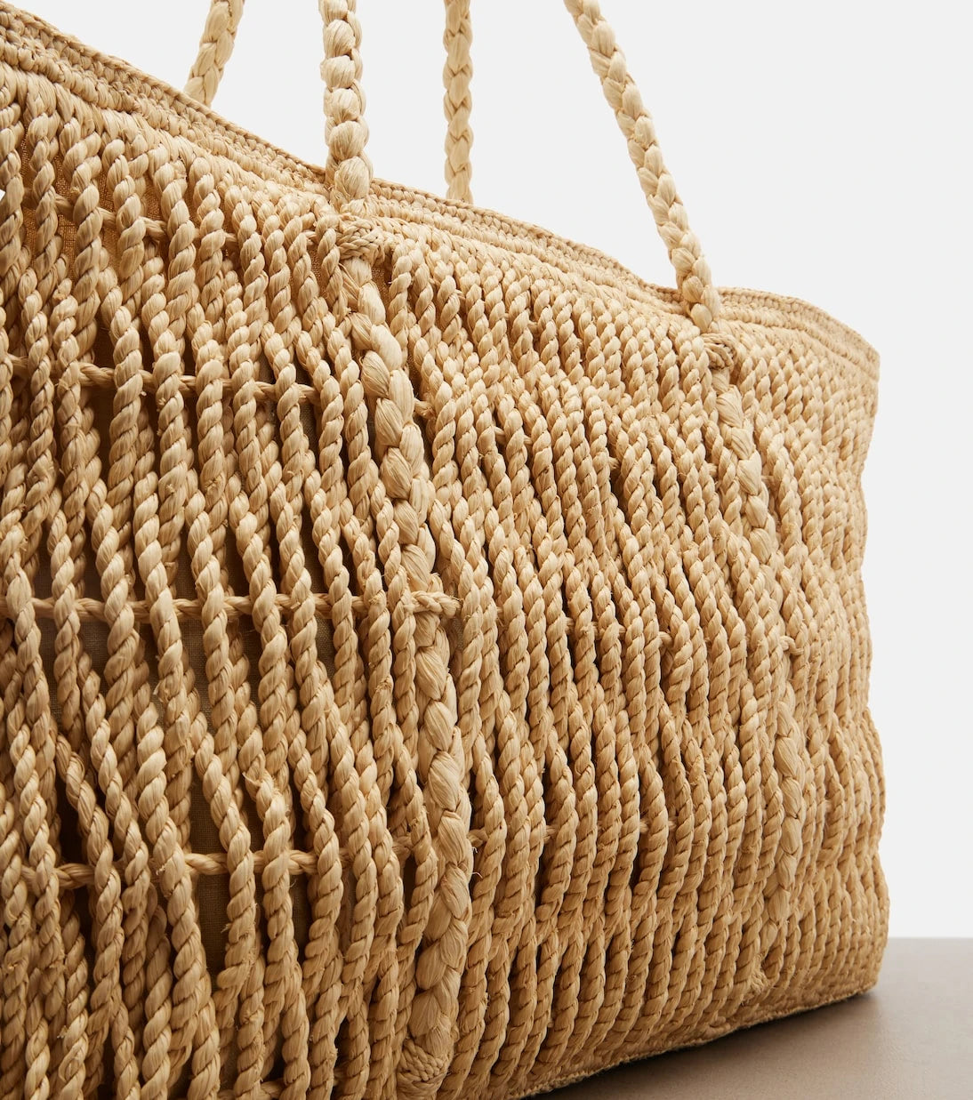The Row - Georgica Large raffia tote bag