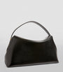 Toteme Black Leather T-Lock Top-Handle Bag