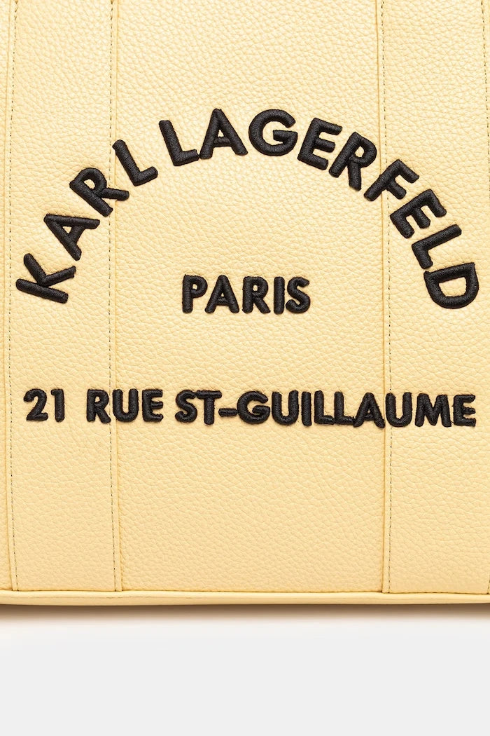 Karl Lagerfeld kadın suni deri alışveriş çantası K/RSG MD