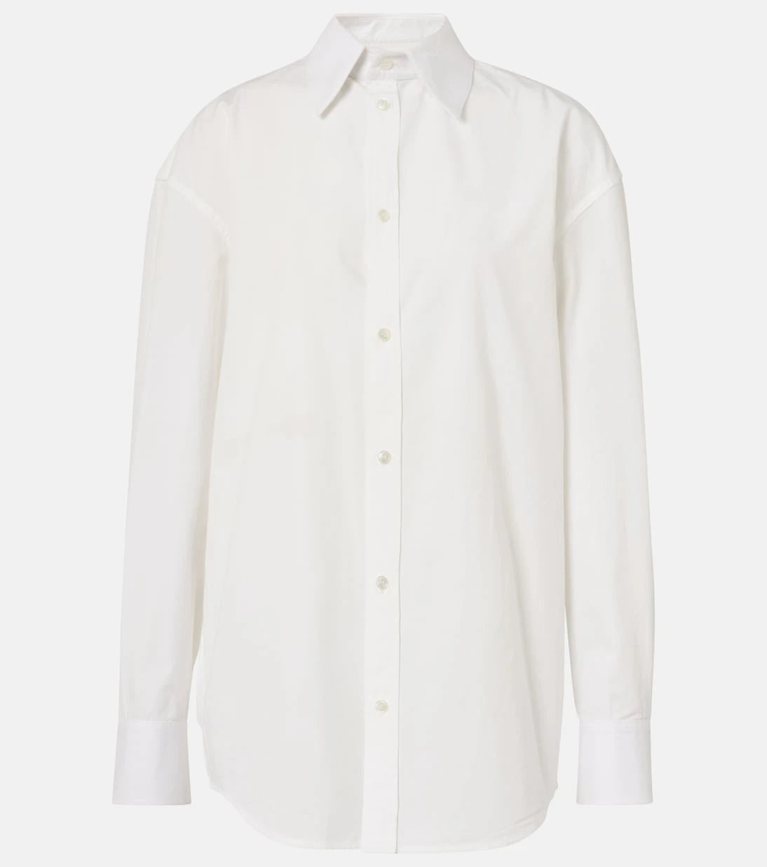 Saint Laurent - Cassandre cotton poplin shirt
