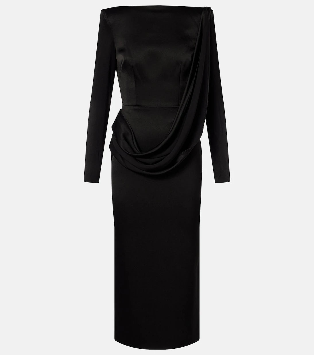 Alex Perry - Asymmetric draped midi dress