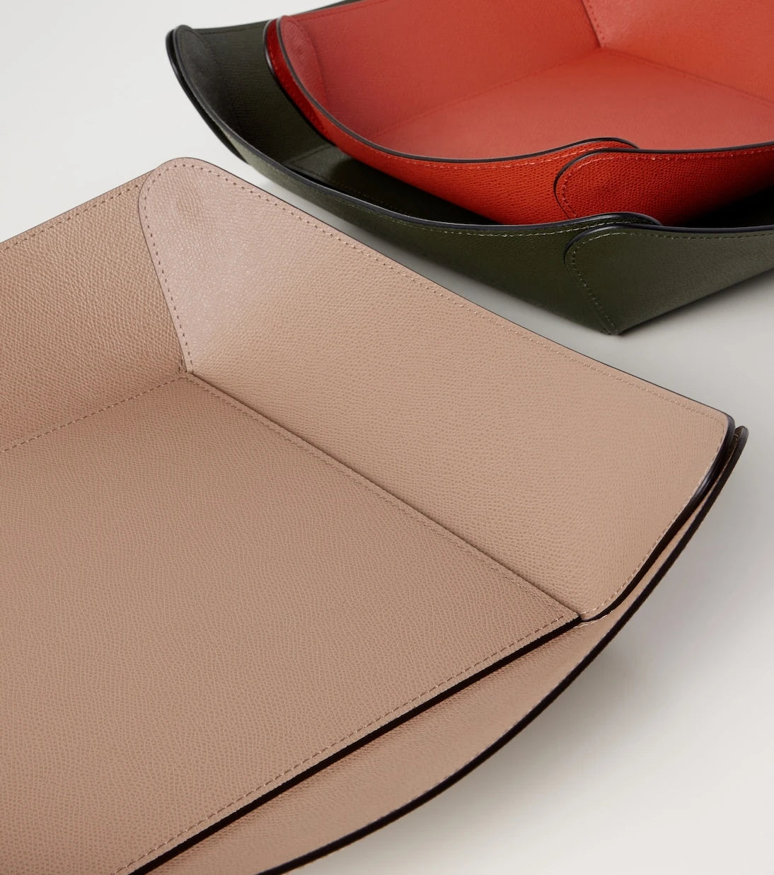 Giobagnara - Safran Large leather bowl
