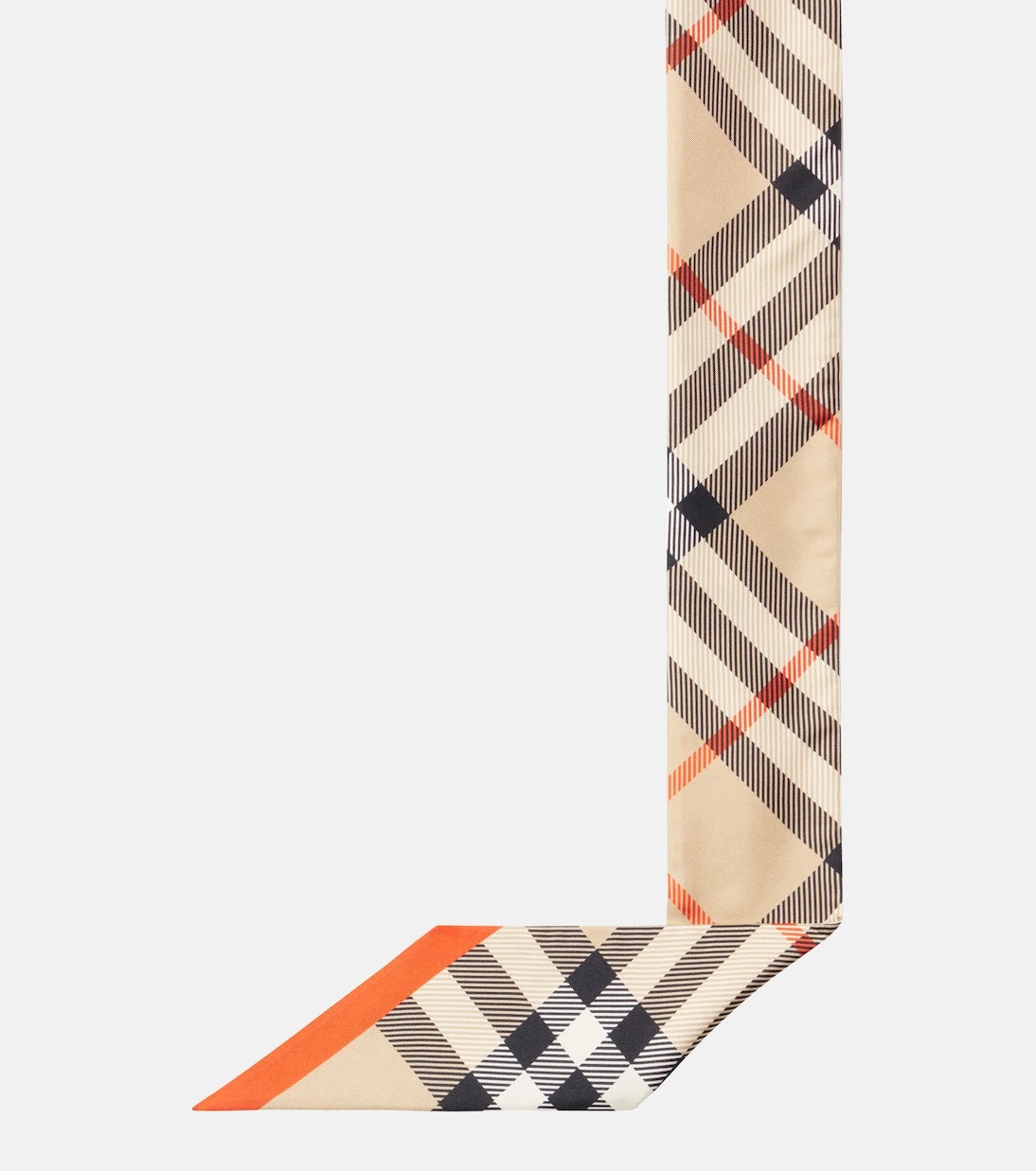 Burberry - Burberry Check silk twill scarf