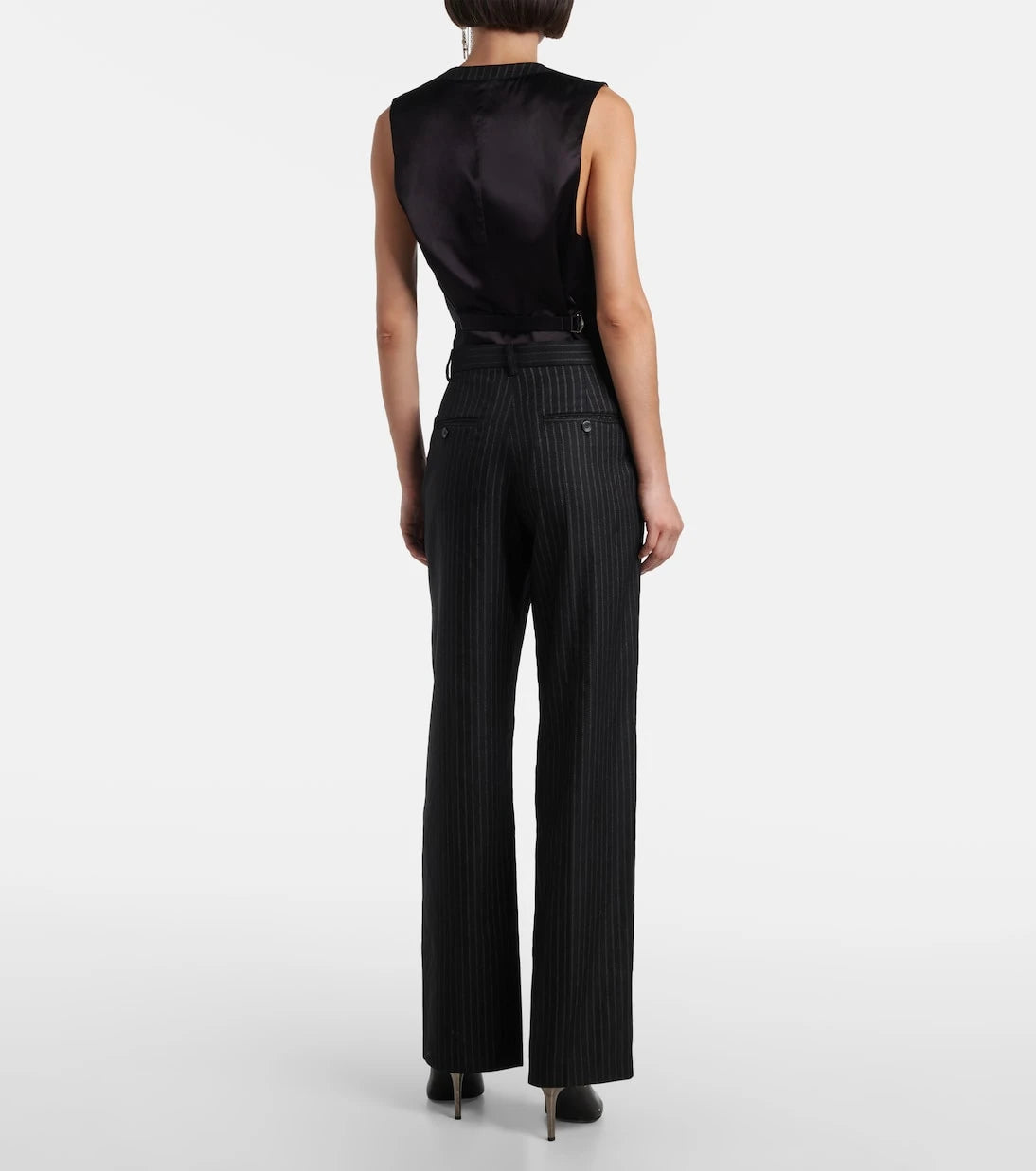 Isabel Marant - Noanda pinstriped wool-blend straight pants