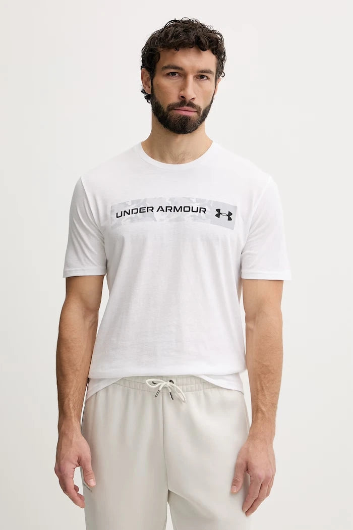 Under Armour тениска мъжка с памук CAMO CHEST