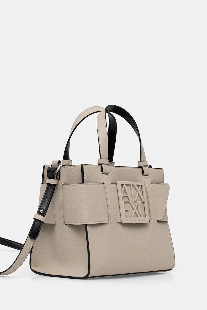 Armani Exchange kadın çantası, suni deriden