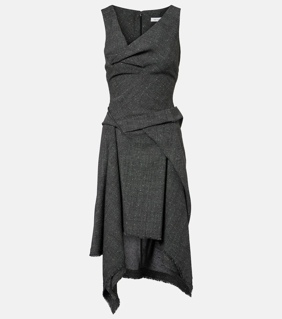 McQueen - Wool midi dress