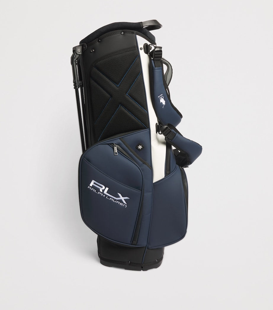 7-Club Golf Bag NAVY/WHITE