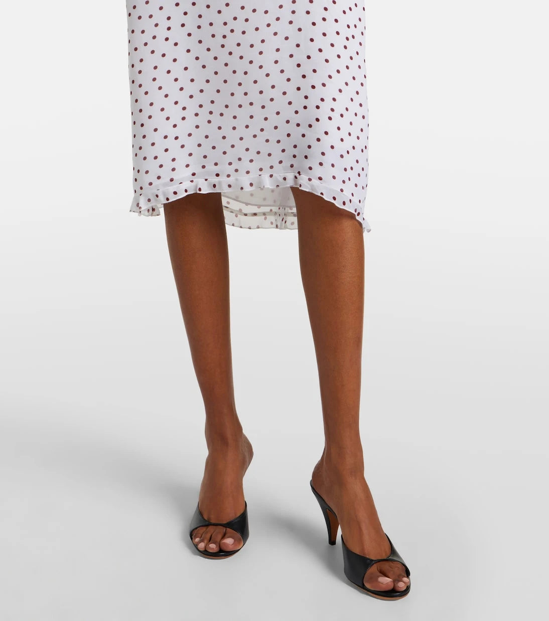 Dorothee Schumacher - Dancing Dots polka-dot georgette midi dress