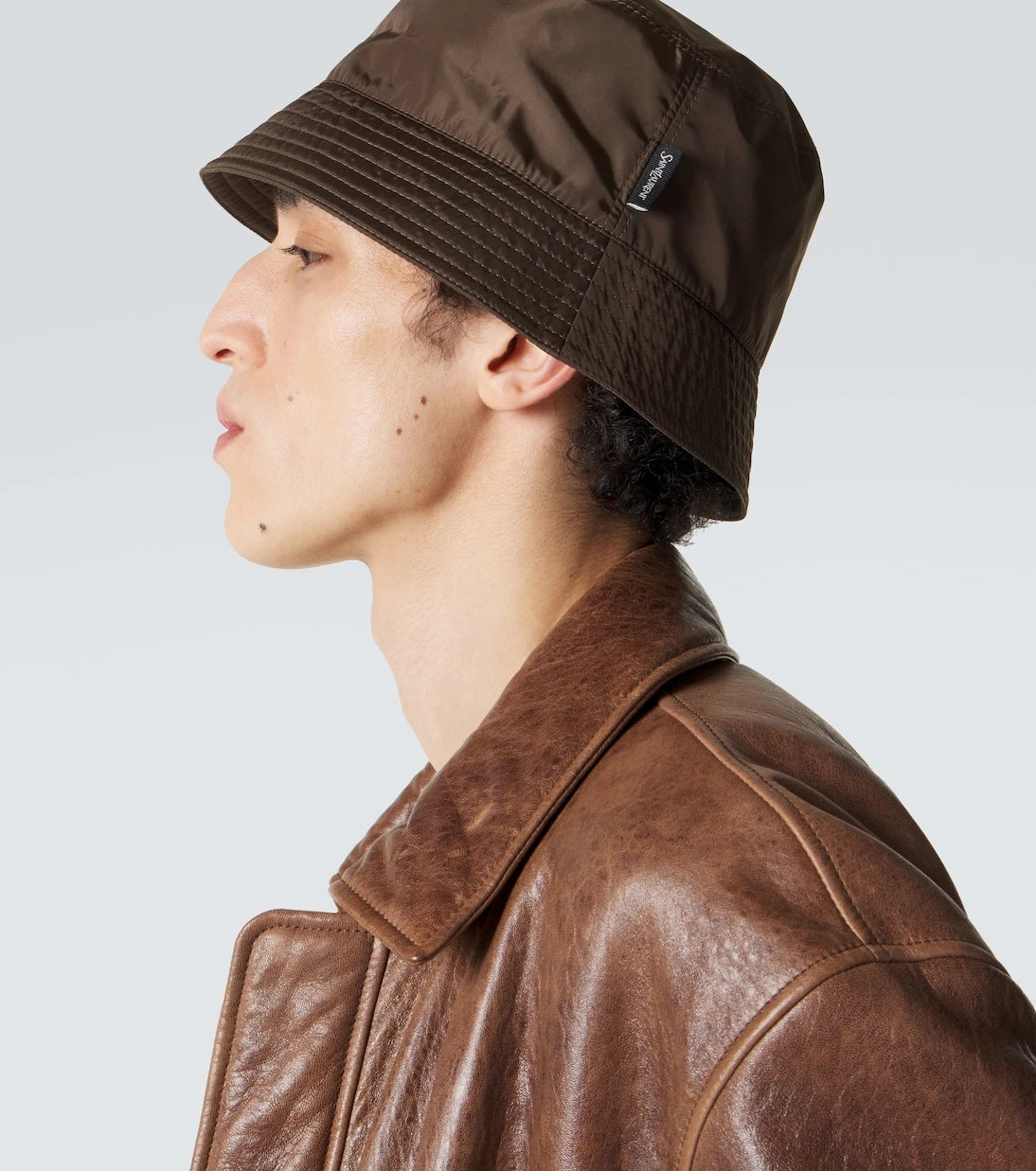 Saint Laurent - Logo bucket hat
