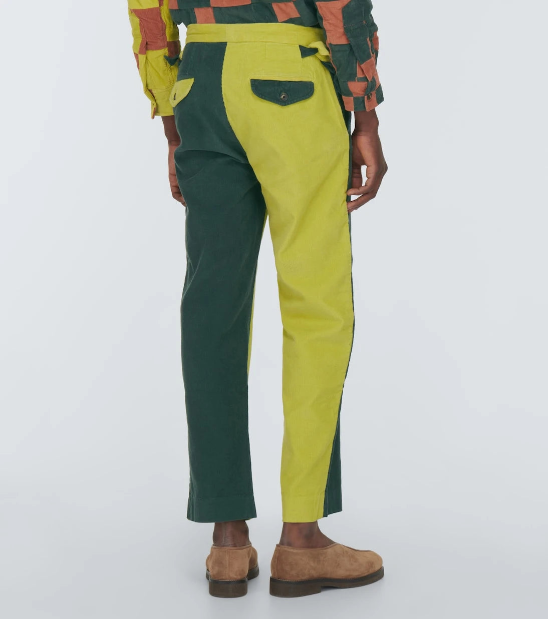 Bode - Duo cotton corduroy pants