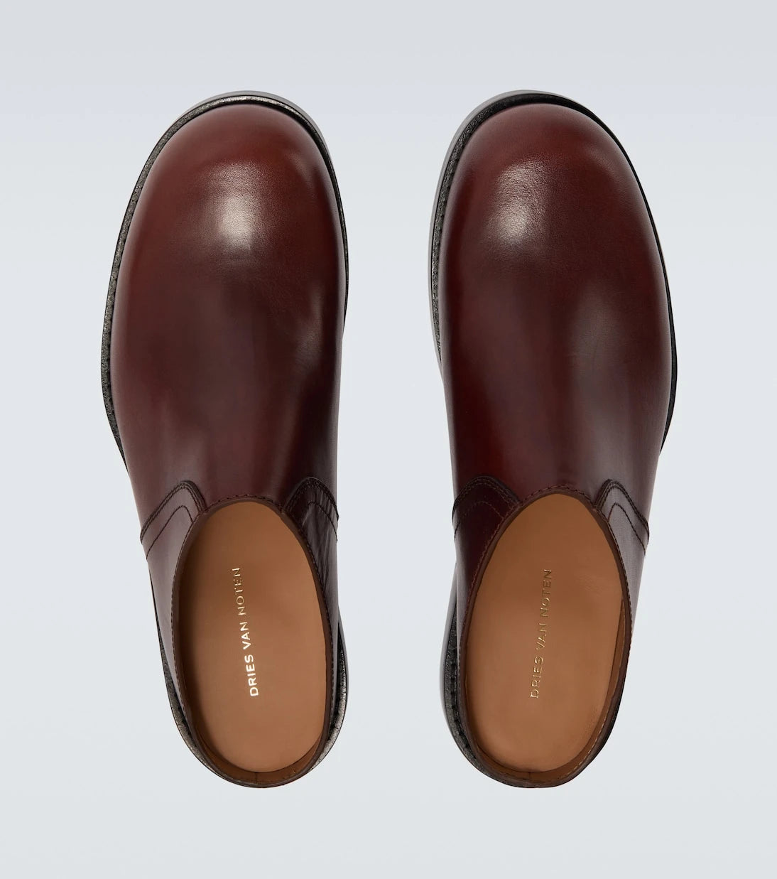 Dries Van Noten - Leather mules