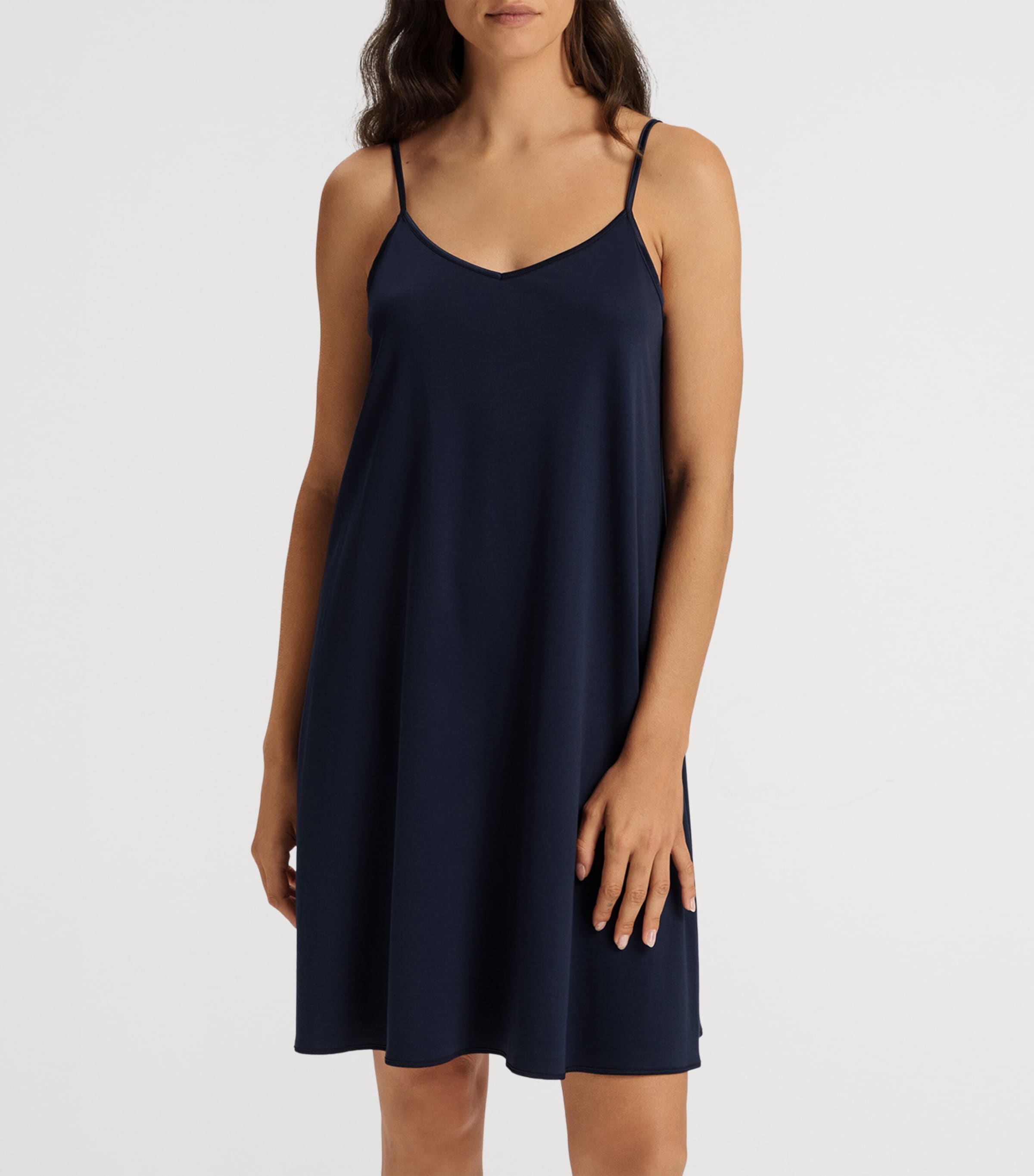 Navy Cotton Nightdress