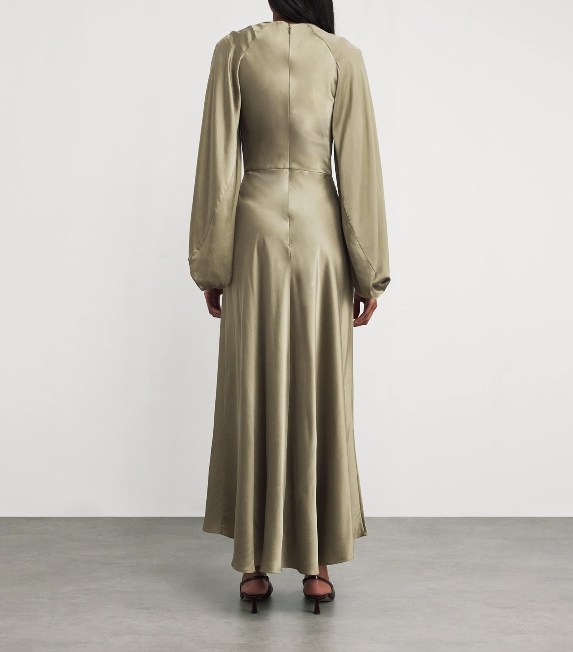 Silk Koda Midi Dress POIRE