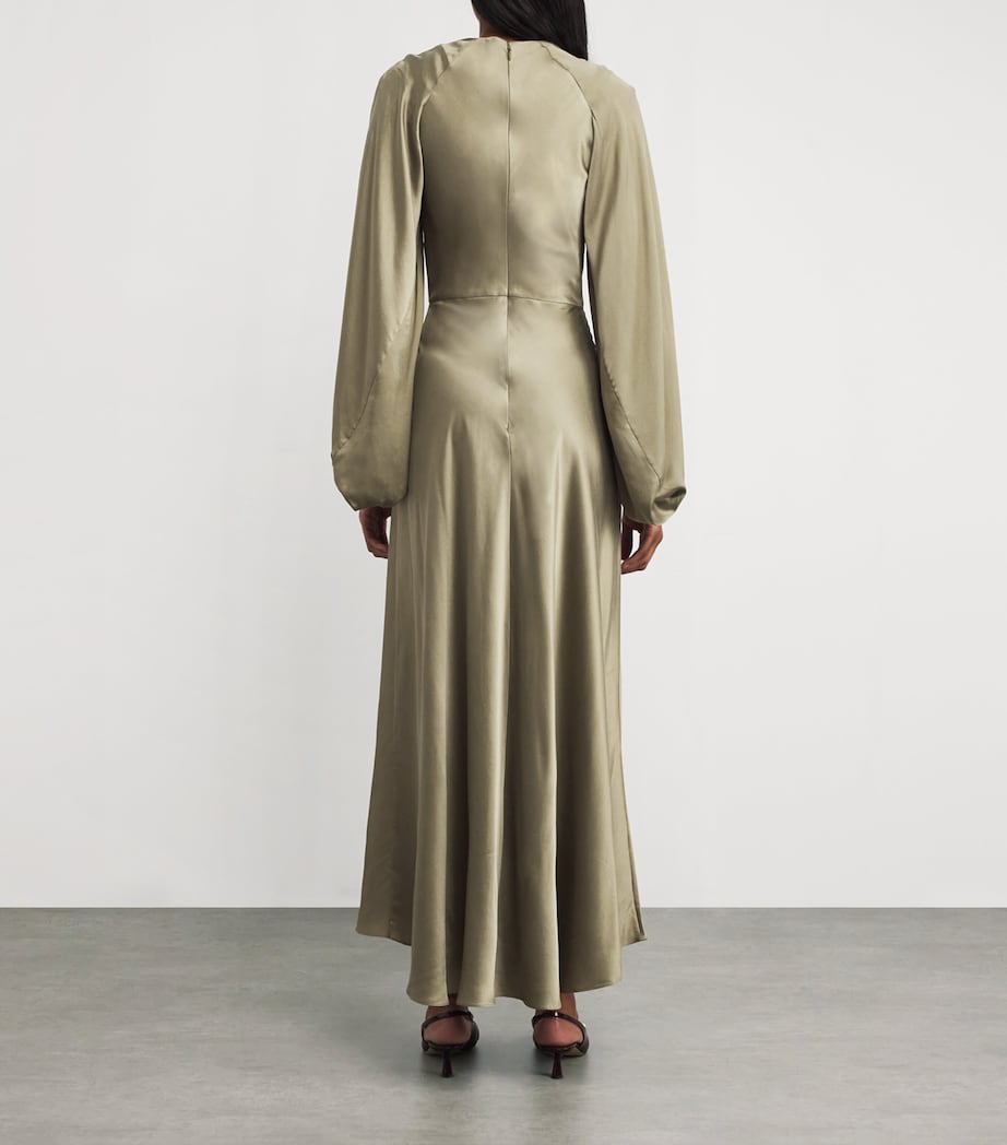 Silk Koda Midi Dress POIRE