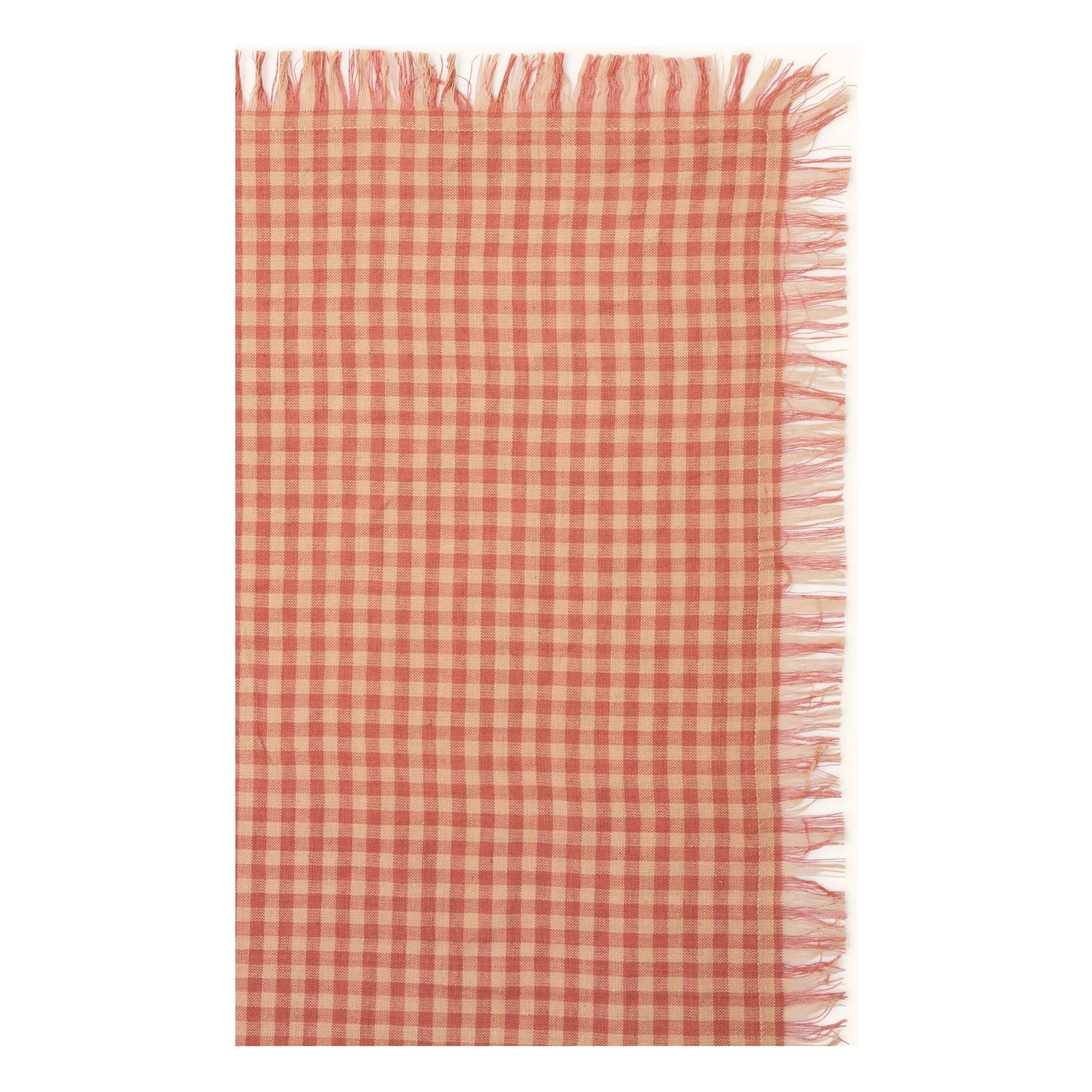 Apaches - Fayara Small Scarf Carreaux | Orange