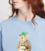 Polo Ralph Lauren Blue Cotton Polo Bear T-Shirt