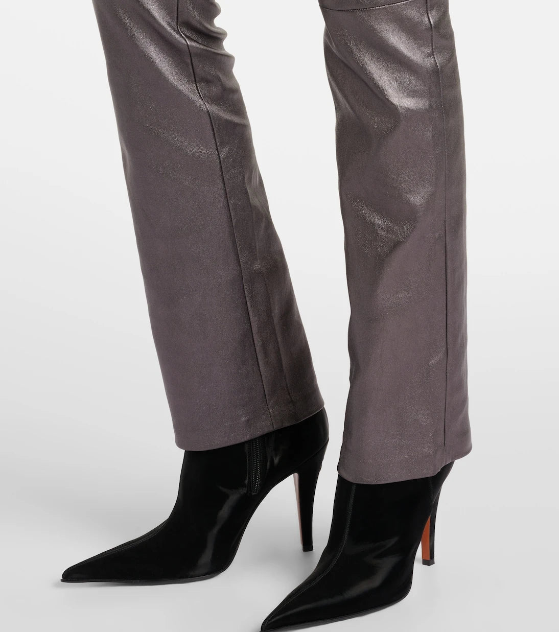 Stouls - JP Long leather flared pants