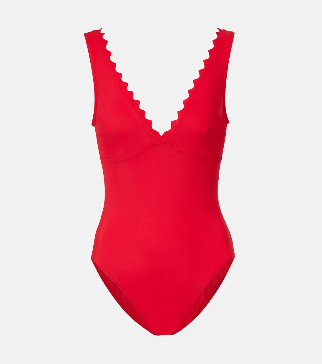 Karla Colletto - Inés scalloped swimsuit