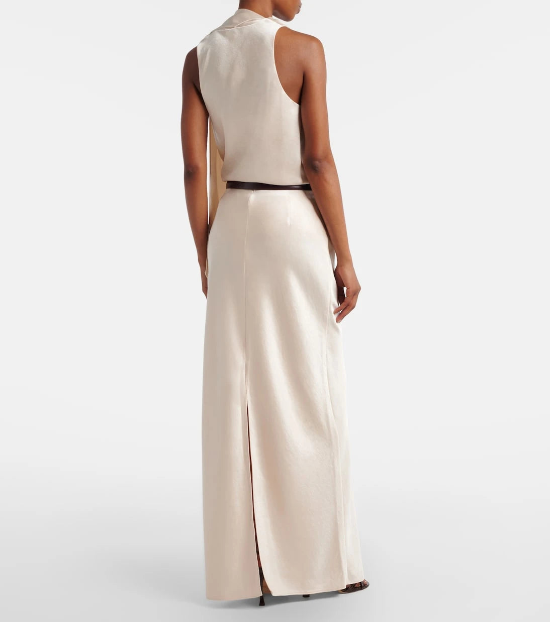 Vince - Satin maxi skirt