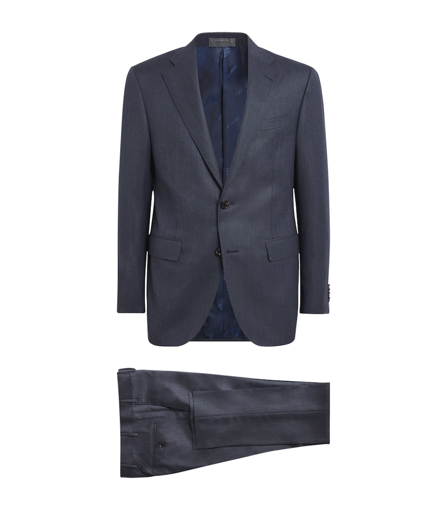 Virgin Wool 2-Piece Suit