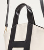 Harrods Grab Canvas Tote Bag BLACK