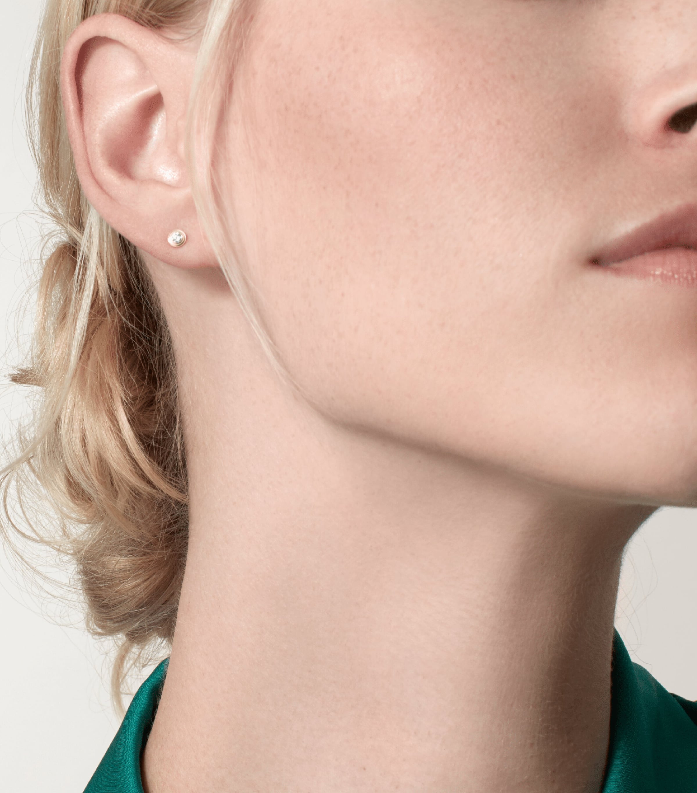 Extra-Small Yellow Gold and Diamond Cartier d'Amour Earrings