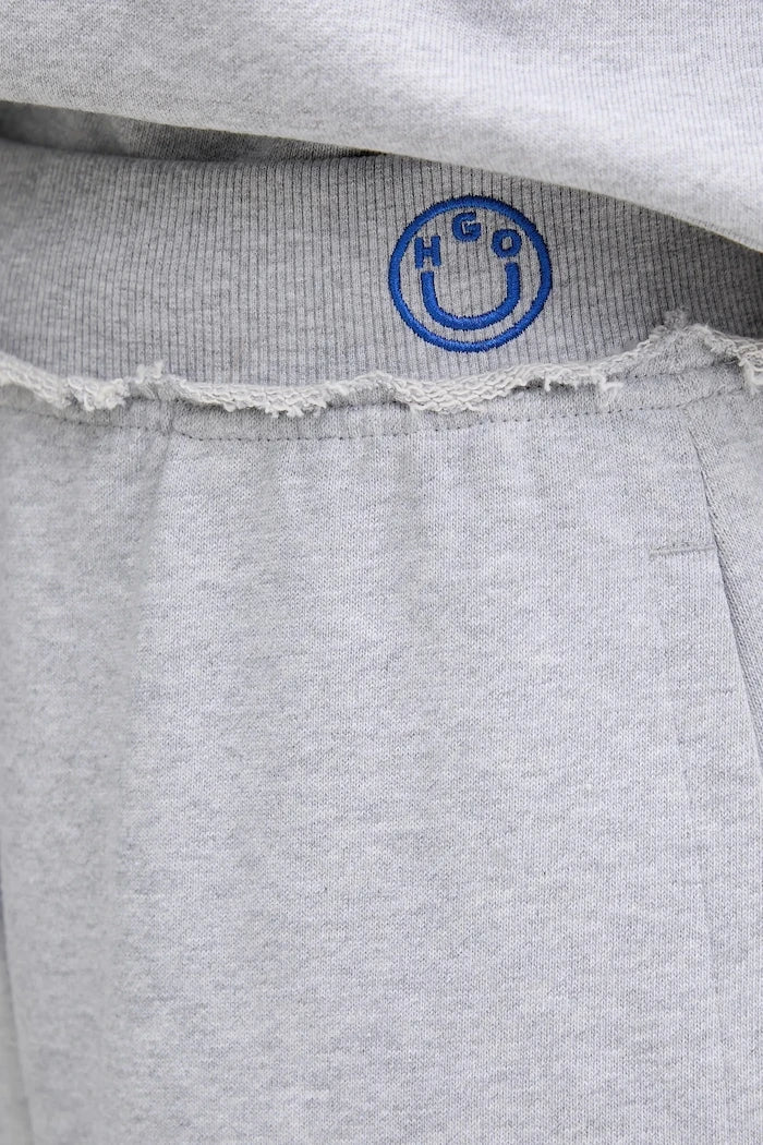 Pamuklu spor pantolon Hugo Blue Nuwaist_B