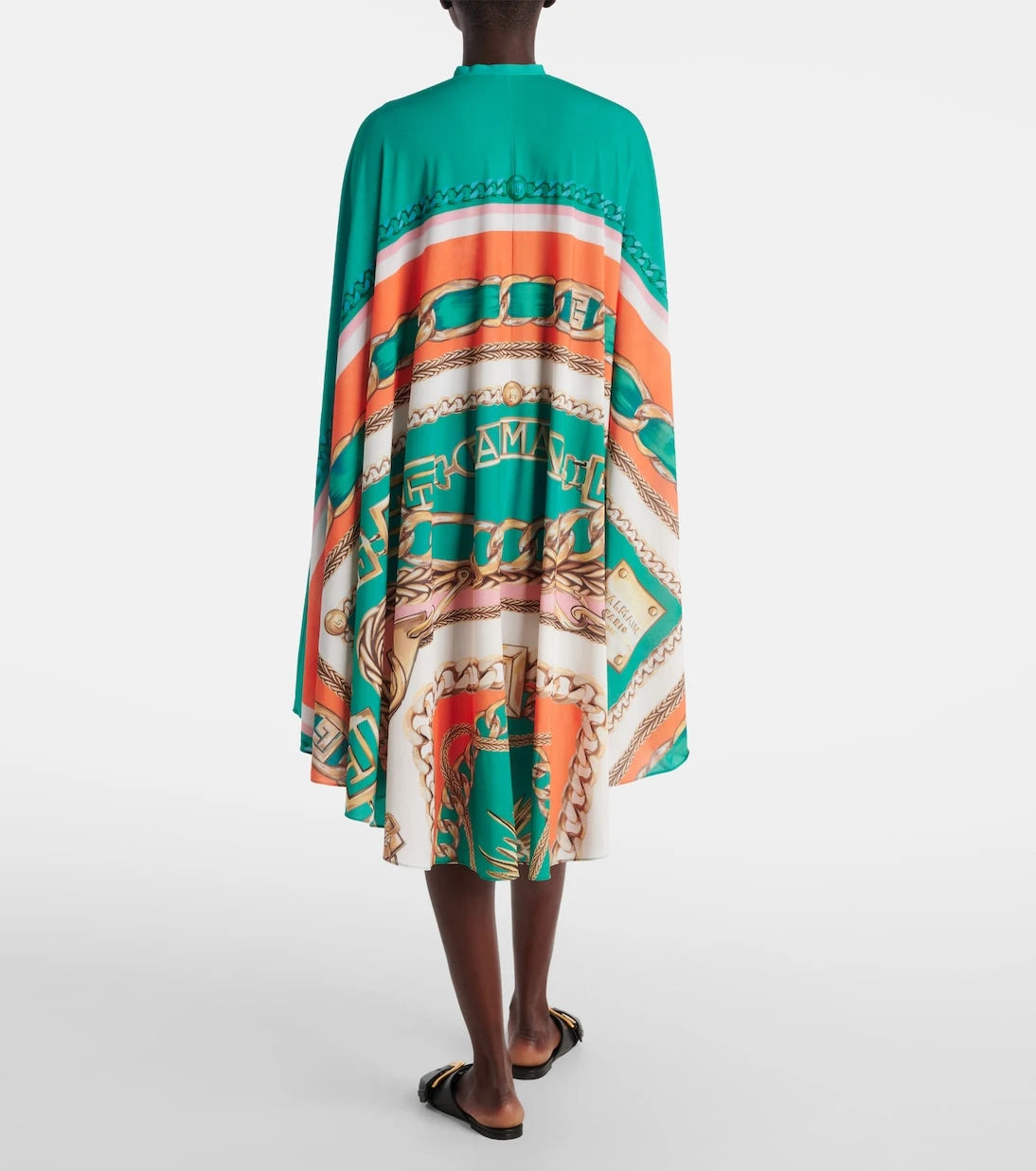 Balmain - Printed kaftan