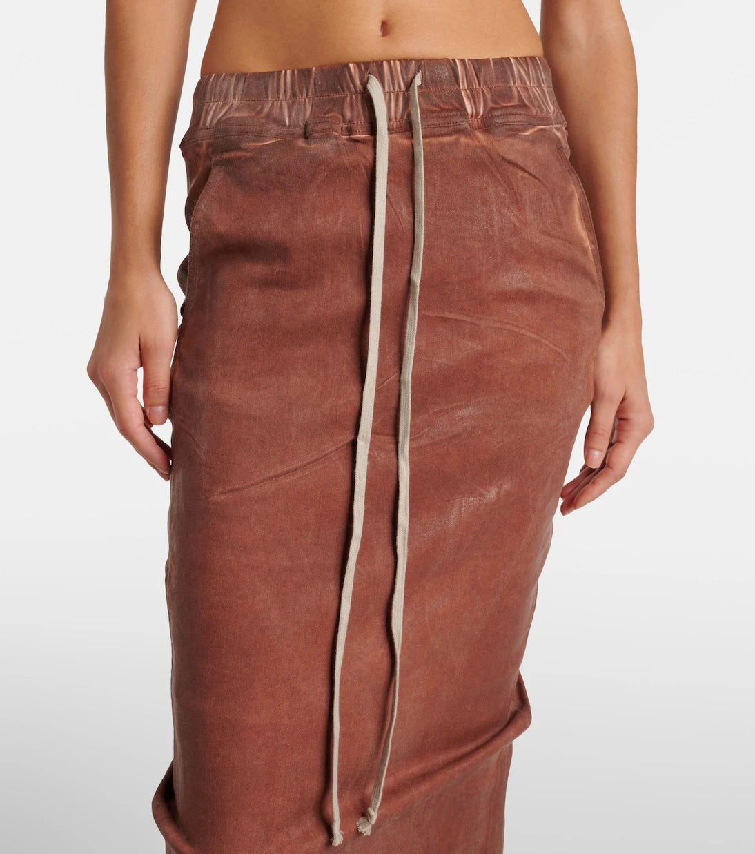 Rick Owens - Denim maxi skirt
