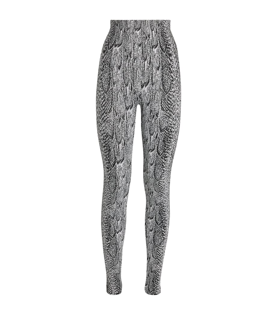 Seamless Python-Print Leggings