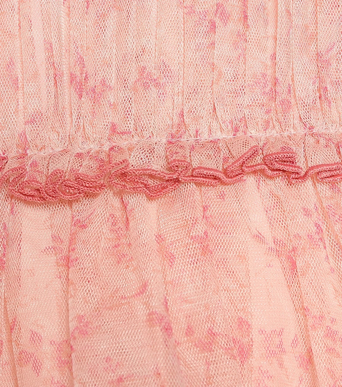 Simkhai - Harlyn floral tulle midi dress
