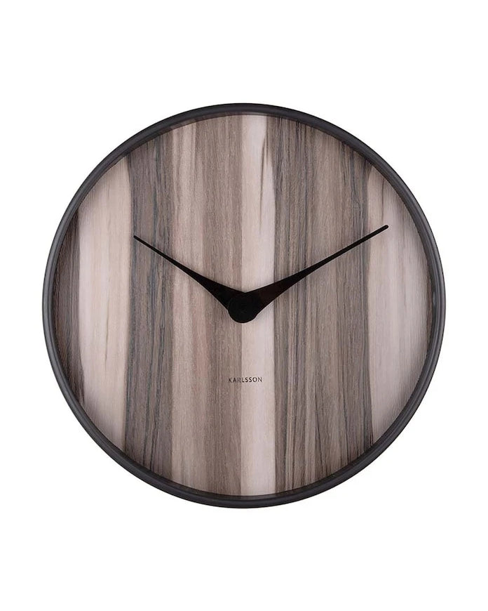 Стенен часовник Karlsson Wood Melange