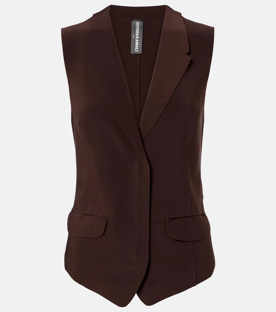Norma Kamali - Crêpe vest