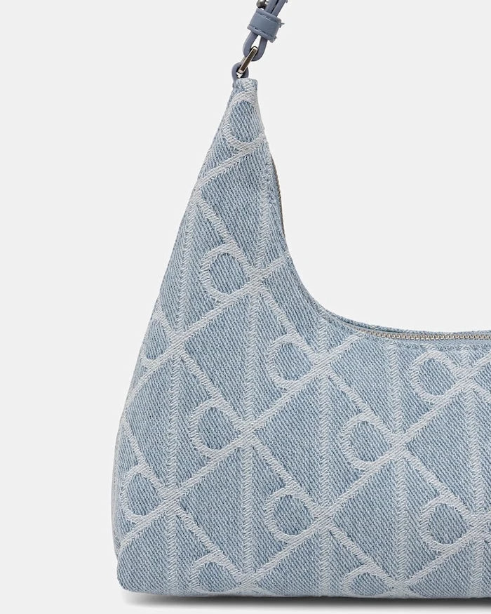 Calvin Klein деним crossbody çanta kadın