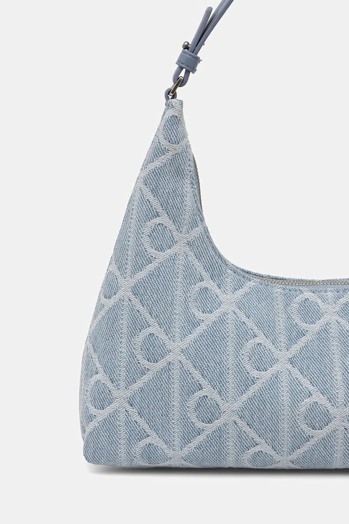 Calvin Klein деним crossbody çanta kadın