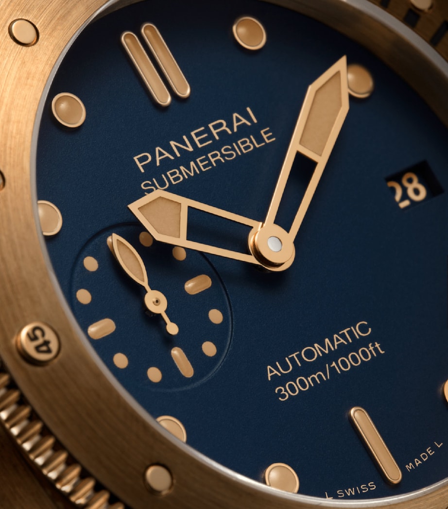 Panerai Bronze Submersible Watch 42mm